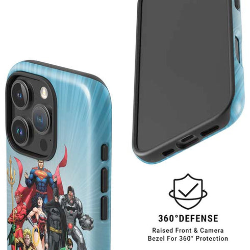 Justice League Heroes Stance 1 iPhone 16 Pro Magsafe Impact Case